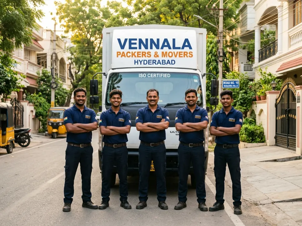Vennela Packers & Movers Hyderabad team in Kukatpally Hyderabad